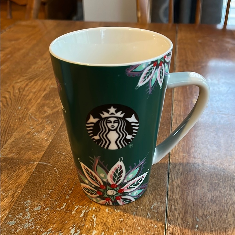 Starbucks holiday poinsettia mug 2020 12 fluid ounces
